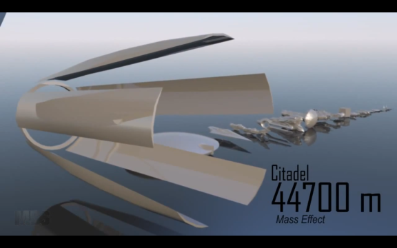 &#91;EXTREME&#93; Perbandingan Ukuran STARSHIP Fiksi Ilmiah