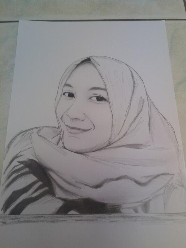 Gambar Sketsa Wajah Paling Mudah