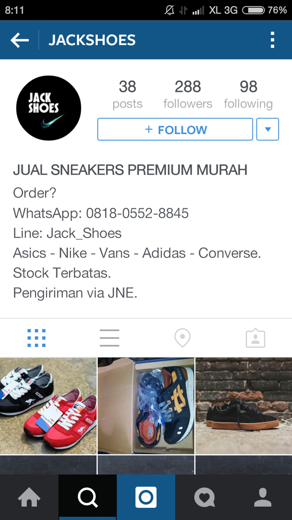Penipuan olshop instagram atas nama fikri ramadhani