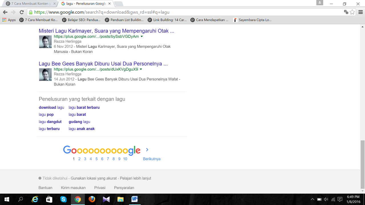 Inilah Keyword yang Dicari oleh Orang Indonesia (Sedikit Miris)