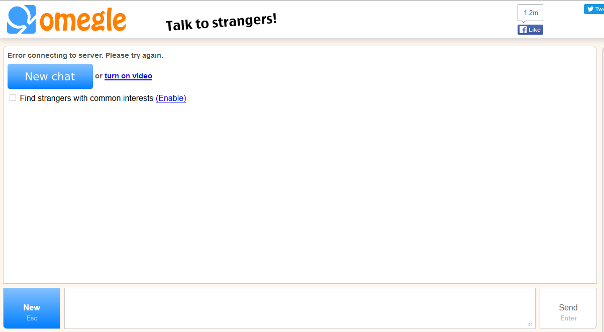 Help gan Omegle ane kena banned 