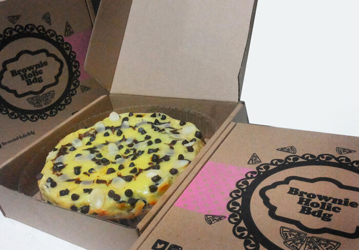 BROWNIES PIZZA PERTAMA DI DUNIA
