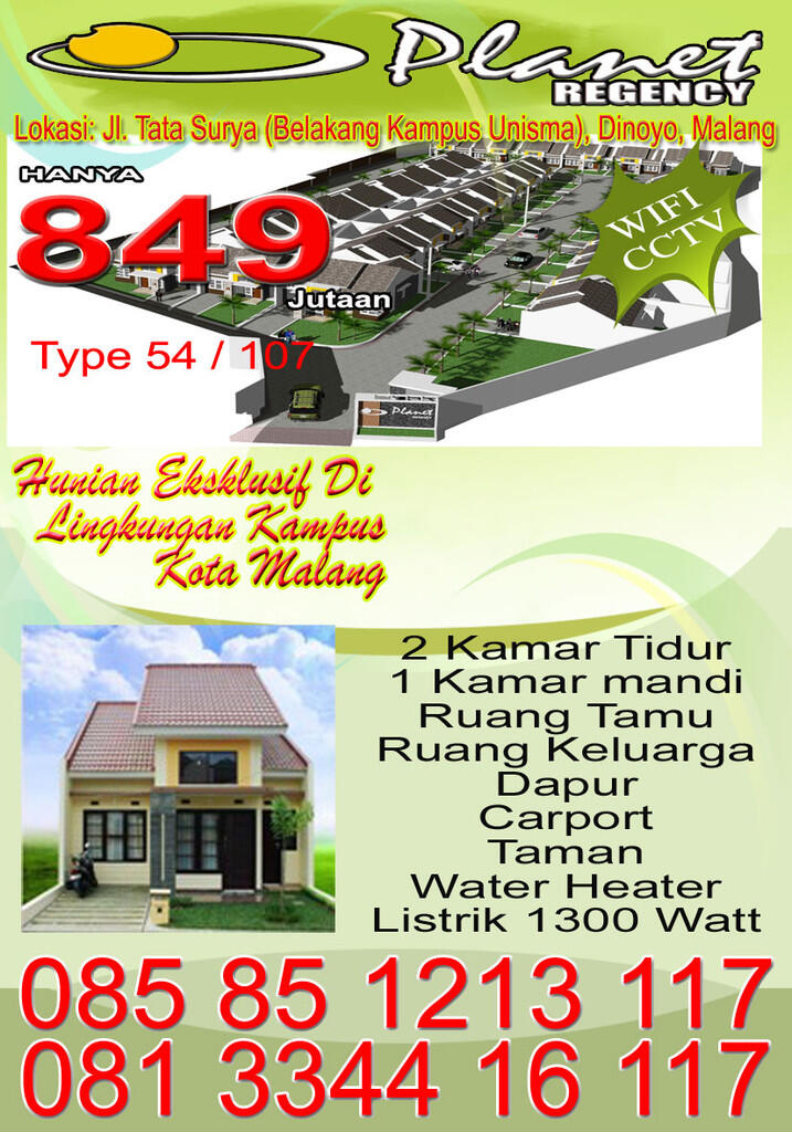 INFO PROPERTI DI MALANG