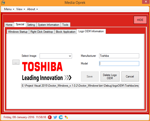 &#91;SHARE&#93; Aplikasi &quot;Media Oprek&quot; Untuk Windows