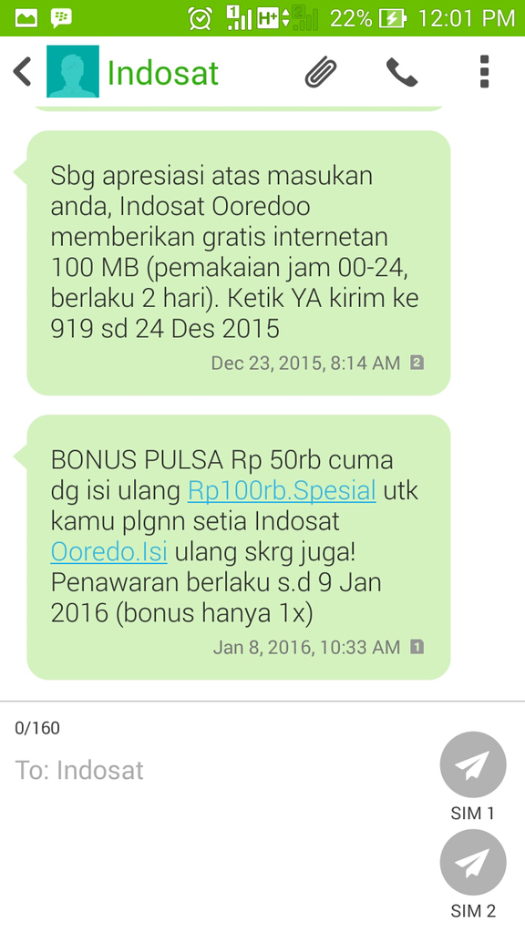 Tertipu dengan promo Indosat ooredo