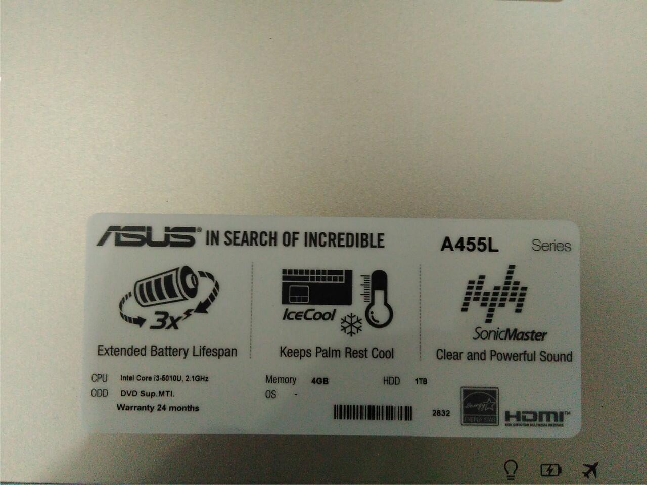 &#91;NOTEBOOK&#93; ASUS A455LB, Slightly Better than The Older