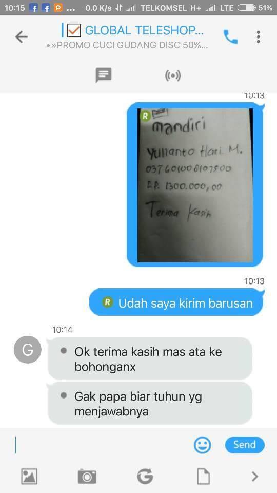 Penipu online shop ini malah ditipu balik calon korbannya, skak mat!