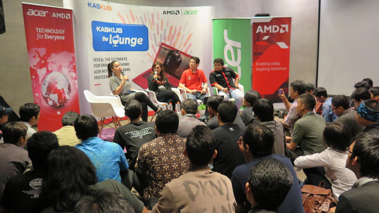KTL Acer & AMD - Nyicipin Laptop Game, Ketemu Gamer Cantik Pula