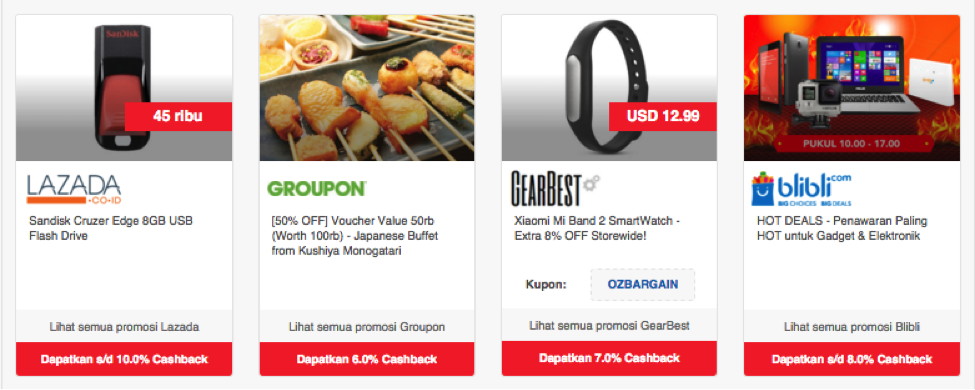 Setiap Belanja Online Dapat Cashback s/d 30%? Merapat ke ShopBack.co.id, Gan!