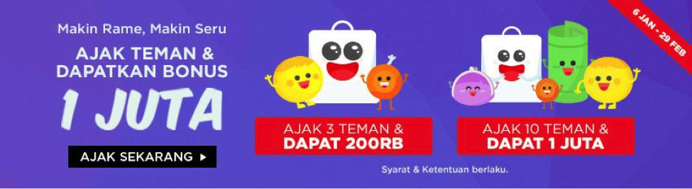 Setiap Belanja Online Dapat Cashback s/d 30%? Merapat ke ShopBack.co.id, Gan!