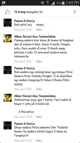 Meski Dipenjara, Begal di Makassar Tebar Teror lewat Medsos