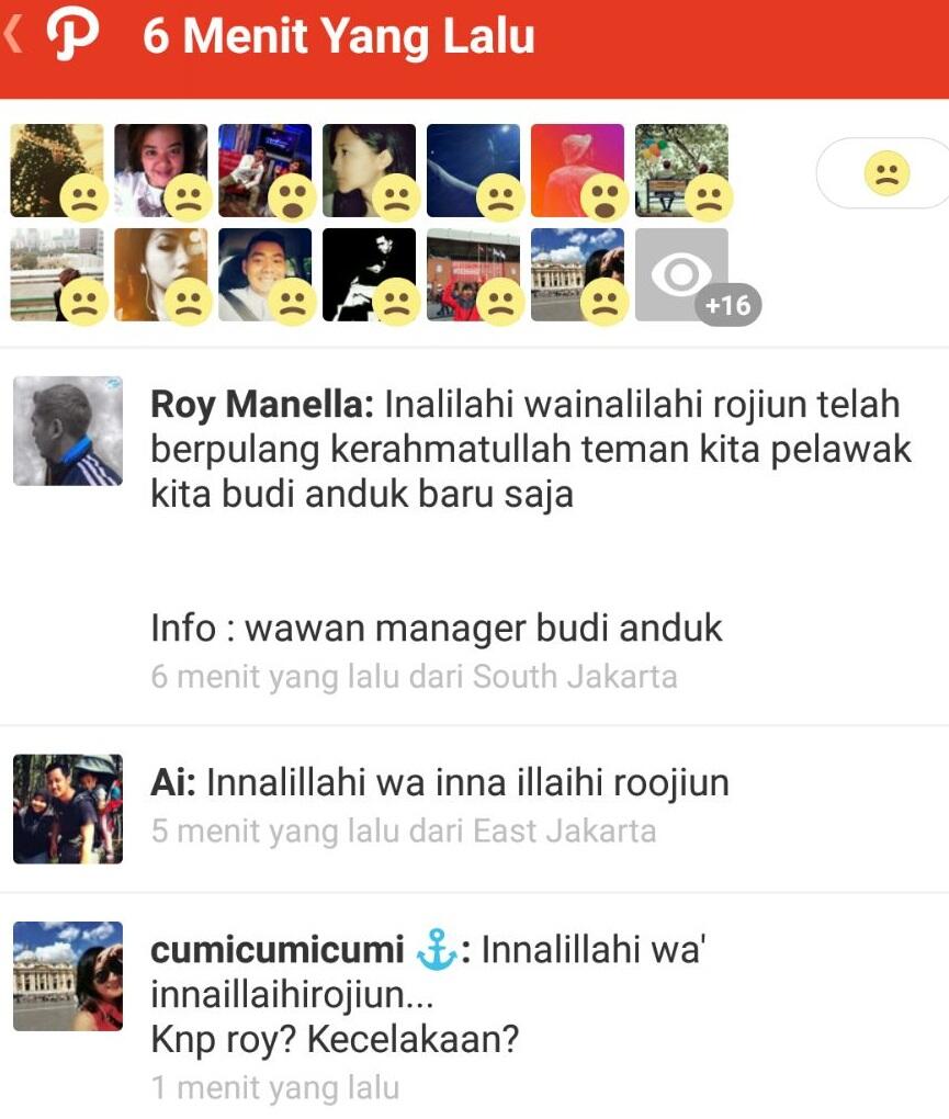 Komedian Budi Anduk Tutup Usia