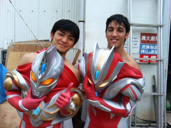 Foto-Foto Dibalik Pembuatan Film Ultraman dan Kamen Rider