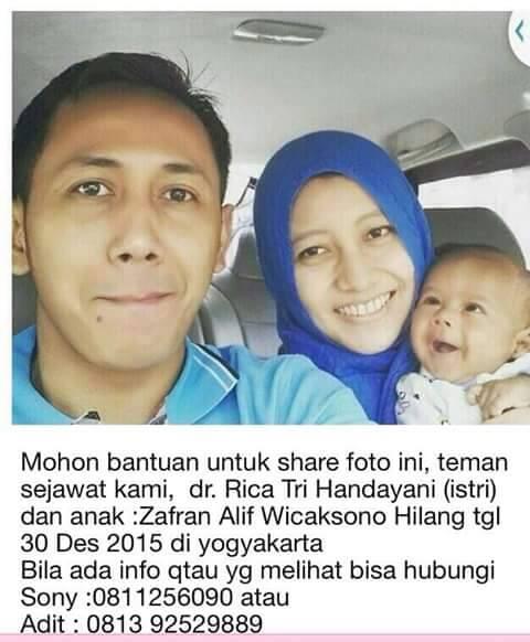 heboh hilang, akhirnya Dr. Rica ditemukan di kota Pangakalan Bun