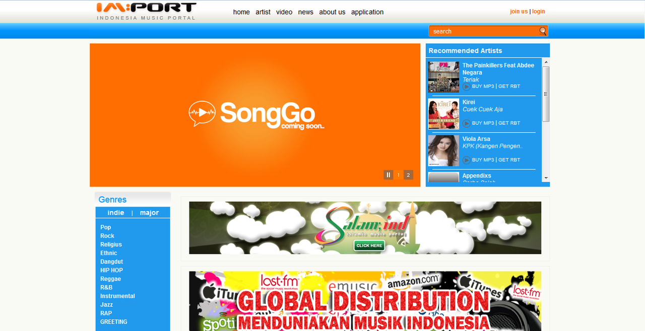 Situs - situs untuk menjual lagu kamu gan !!!