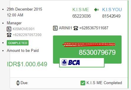 KIS (KOMUNITAS INDONESIA SEJAHTERA) start Des,jaminan awet bonus sedap..
