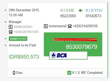 KIS (KOMUNITAS INDONESIA SEJAHTERA) start Des,jaminan awet bonus sedap..