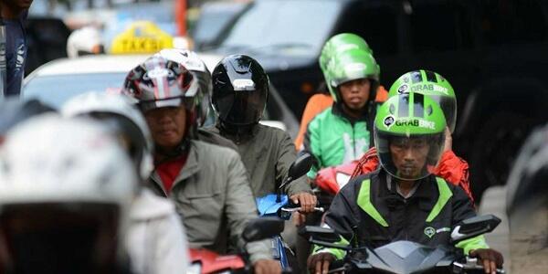 (Foto) Tes Bau Badan Untuk Kandidat Driver Ojek Online di Jakarta!