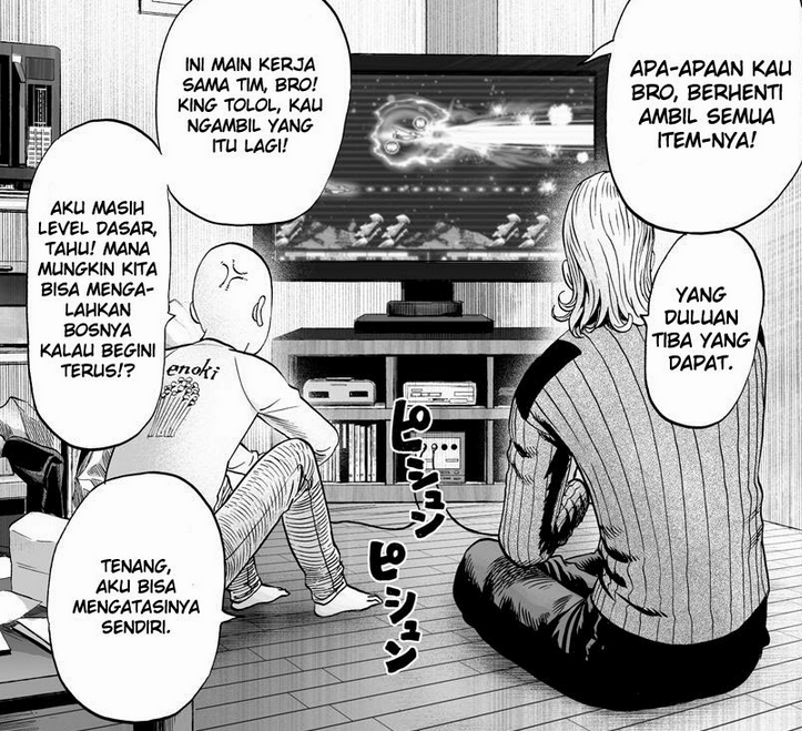 KING!!! yang baca one punch man, masup