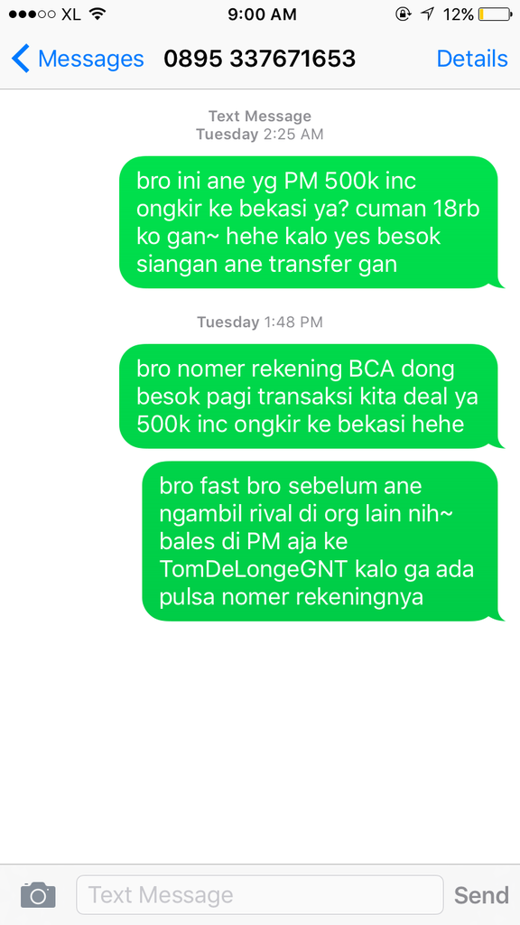 SURAT TERBUKA untuk Saudara MALLY AFRIANSYAH di PALEMBANG! id: Afriansyah90