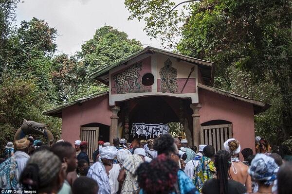 Foto-foto Festival Voodoo di Benin, Afrika Barat