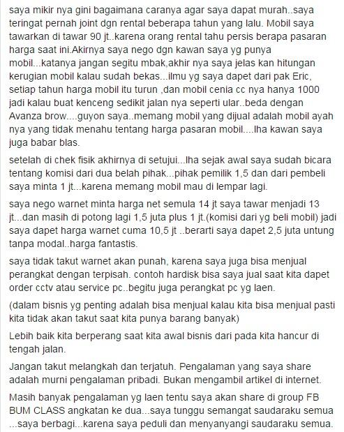 Rahasia Bisnis Tanpa Modal ala Peraih Rekor MURI Ong Eric Yosua (Motivator Termuda)