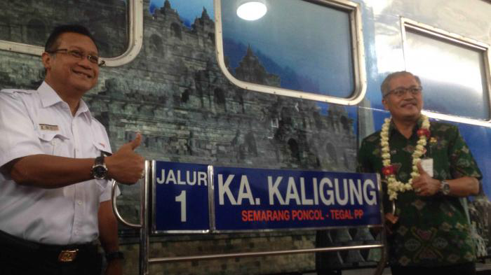Kereta Kaligung Jilid II Bertema Borobudur Layani Rute Semarang-Tegal, shari 4x PP
