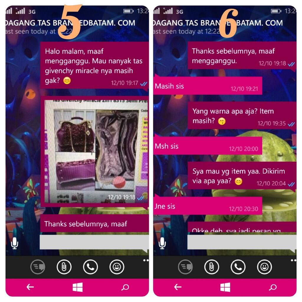 Kekecewaan belanja di BRANDED BATAM.COM !
