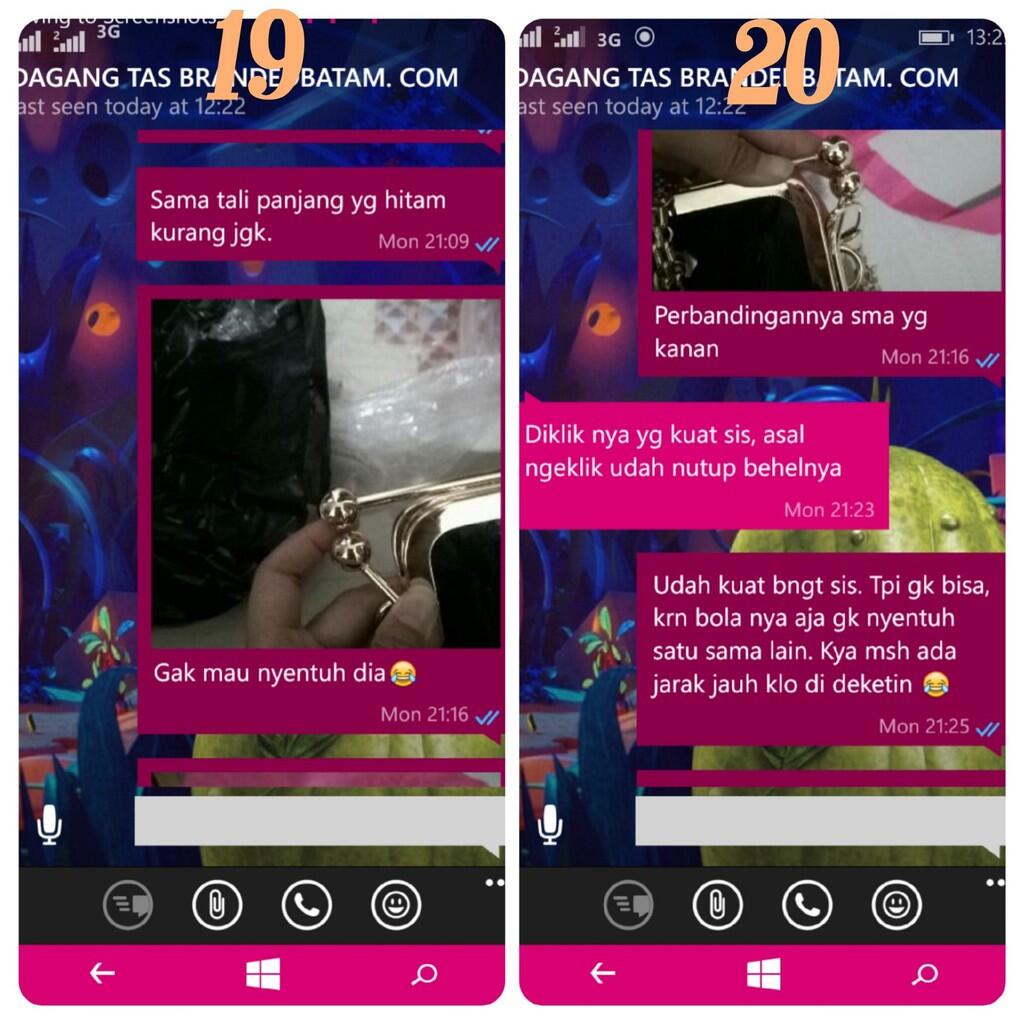 Kekecewaan belanja di BRANDED BATAM.COM !