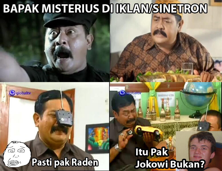 &#91;ASK&#93; Bapak berkumis misterius di iklan / Sinetron