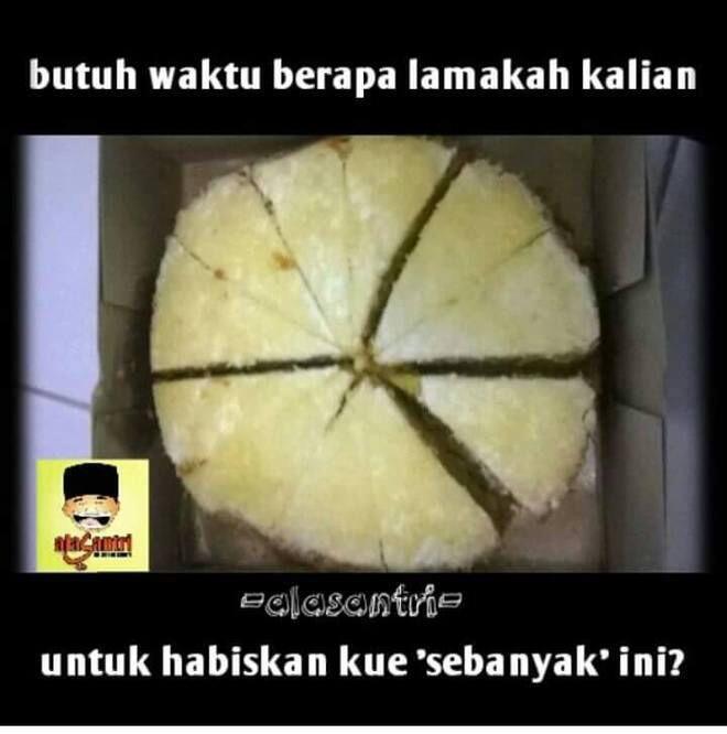 Meme Foto kocak Ala Kehidupan Para Santri