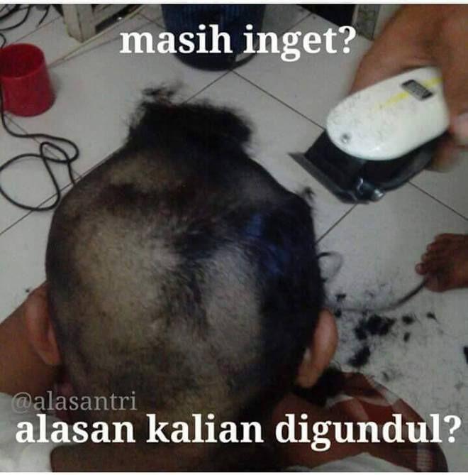 Meme Foto kocak Ala Kehidupan Para Santri