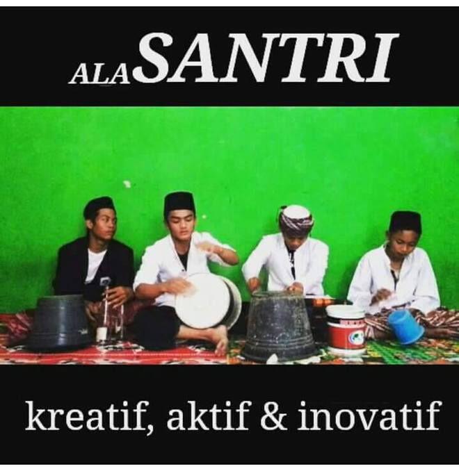 Meme Foto kocak Ala Kehidupan Para Santri