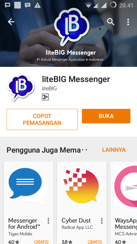 LiteBIG, messenger baru karya anak bangsa