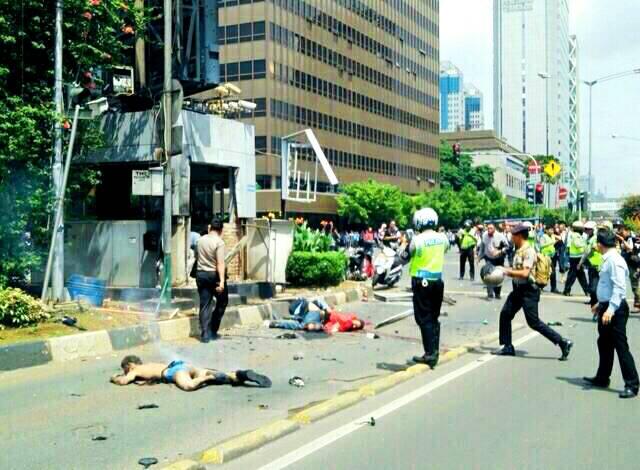 Ledakan Di Depan Sarinah Thamrin (14/10/2016)