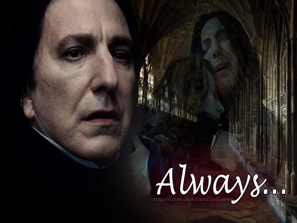 Severus Snape Menghembuskan Napas Terakhir