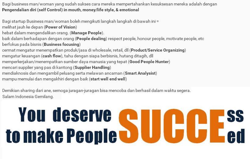 You Deserve Success