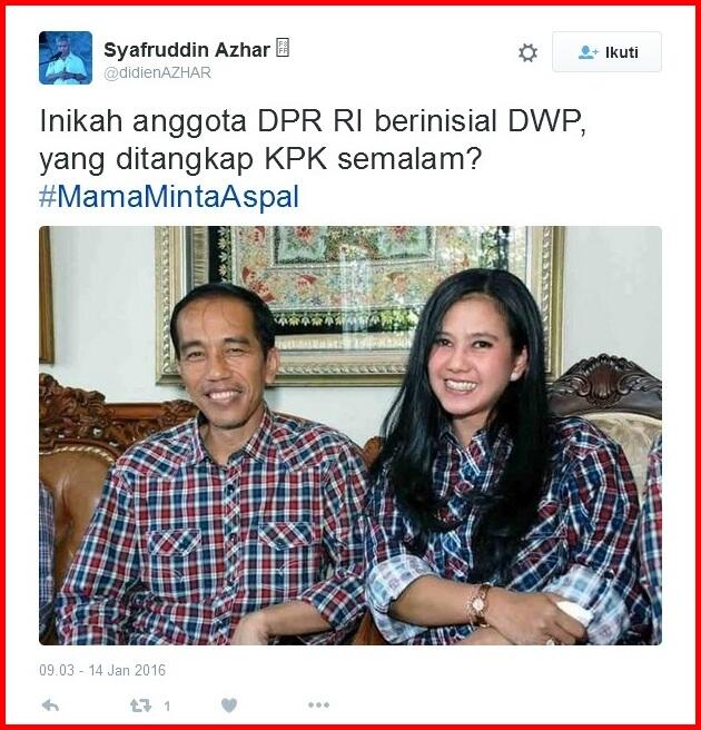 DPR PDIP DITANGKAP KPK, DIMANA REVOLUSI MENTAL?