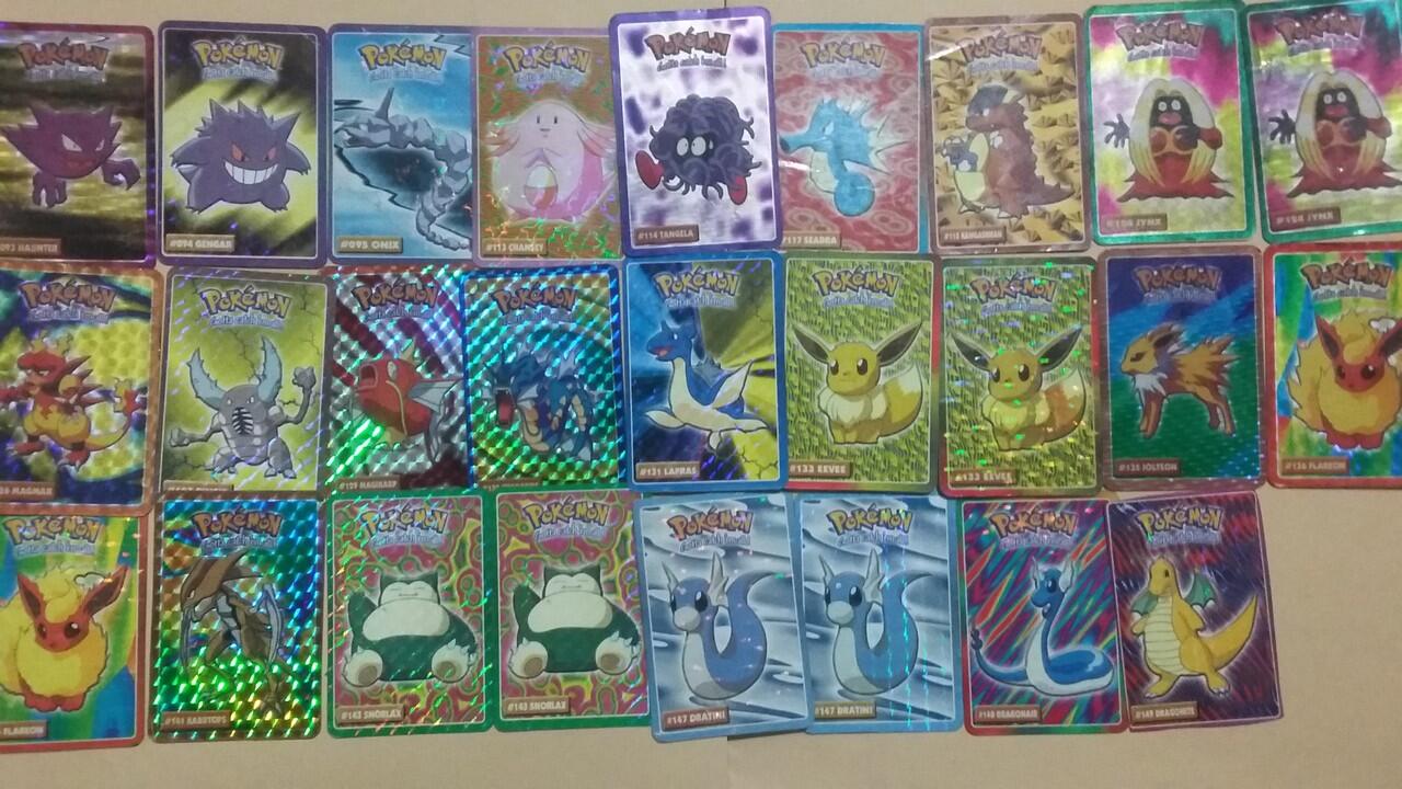 koleksi jadul pokemon generasi 90an-permen cup cup pop