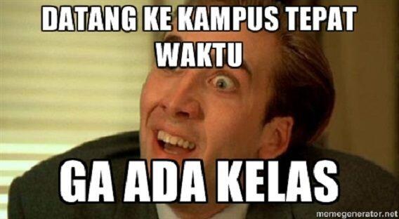 Kontrasnya Kelakuan Mahasiswa Indonesia Tahun Pertama dan Kalau Udah Tahun Akhir