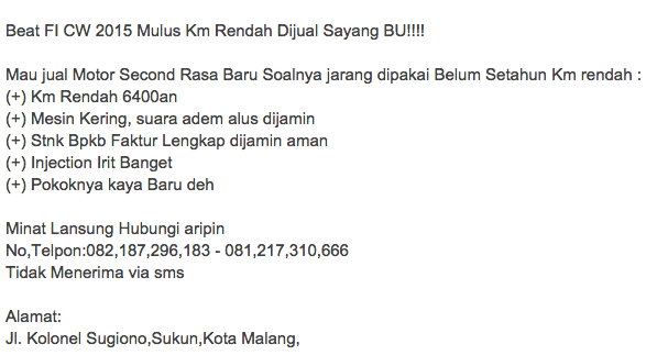 &#91;Waspada&#93;penipu di olx 082187296178, 082187296183