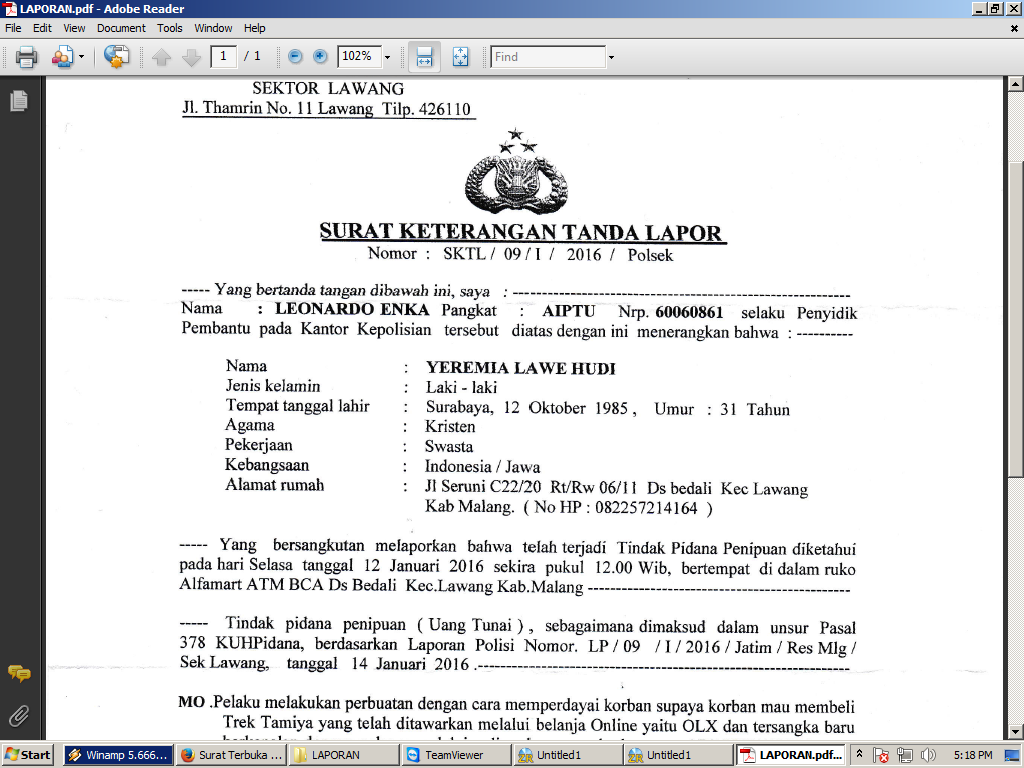Surat Terbuka untuk id Kaskus ariegems