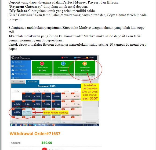 DAPATKAN PROFIT 60 % DALAM SEBULAN OTOMATIS VIA ROBOT TRADING