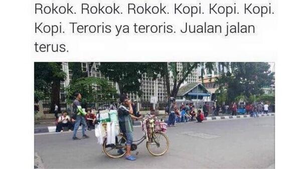 Kumpulan meme2 kocak pasca bom thamrin