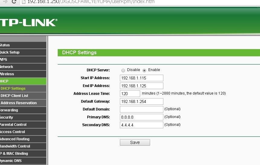 [HELP] TL-WR841ND Tidak Bisa DHCP