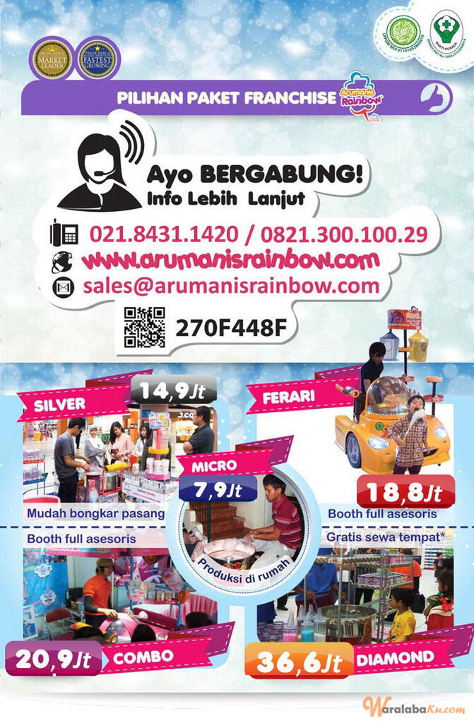 &#91;TANYA PENDAPAT&#93; Mau jadi franchisee produk arumanis , gimana menurut agan?