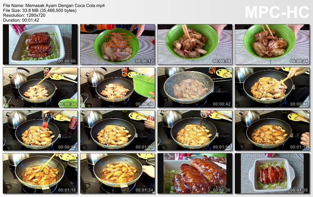 Memasak Ayam Pakai Coca Cola ( Video Tutorial )