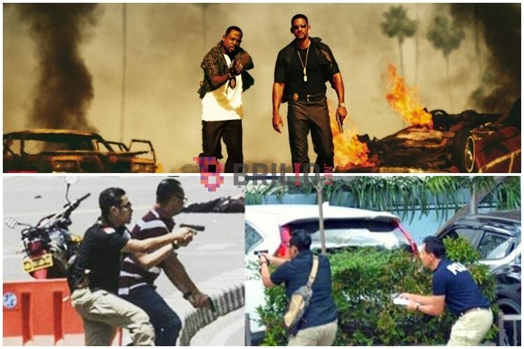 Aksi Polisi Indonesia Mirip Film BAD BOYS