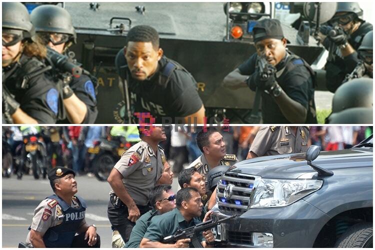 Aksi Polisi Indonesia Mirip Film BAD BOYS