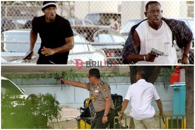 Aksi Polisi Indonesia Mirip Film BAD BOYS